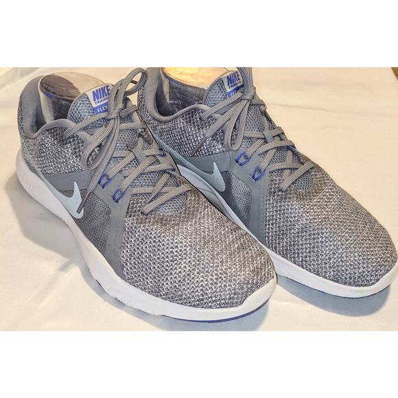 Nike Women's Training Flex TR8 Gray Running Shoes Sneakers 924339-005 Size 10 - Picture 2 of 10
